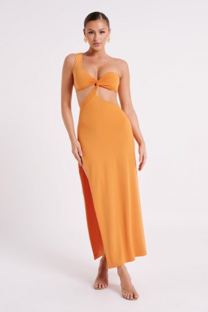 Meshiki Solana One Shoulder Naranjas | JXCU7555