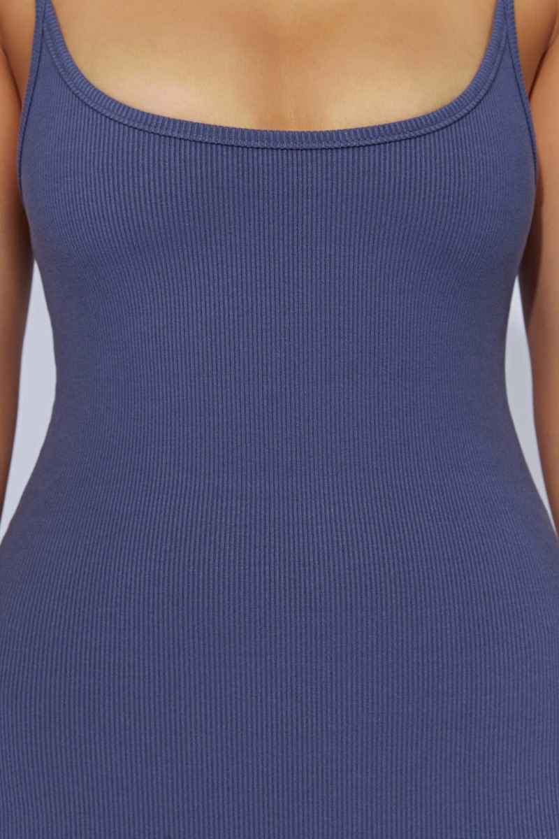 Meshiki Alexis Ribbed Cami Azul Marino | WEAC6927