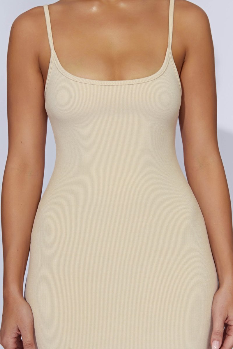 Meshiki Alexis Ribbed Cami Creme | FCPJ1177