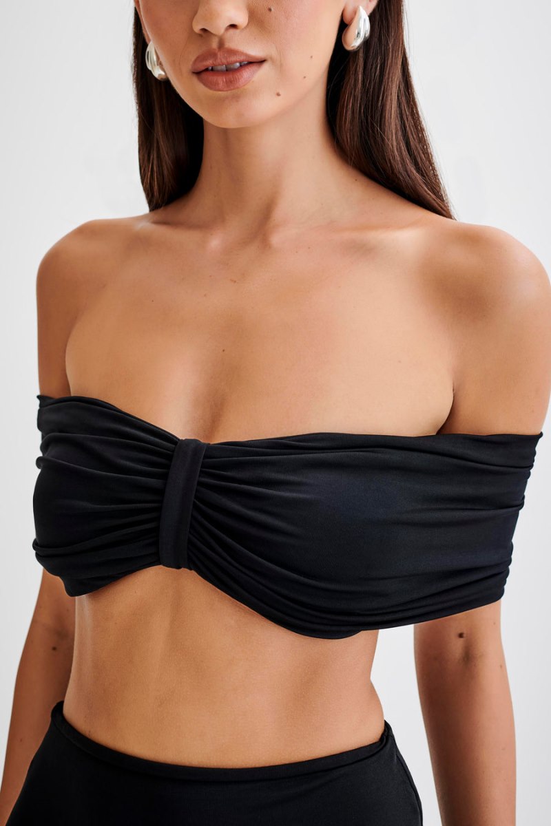 Meshiki Amber Slinky Crop Negras | IOTL2251