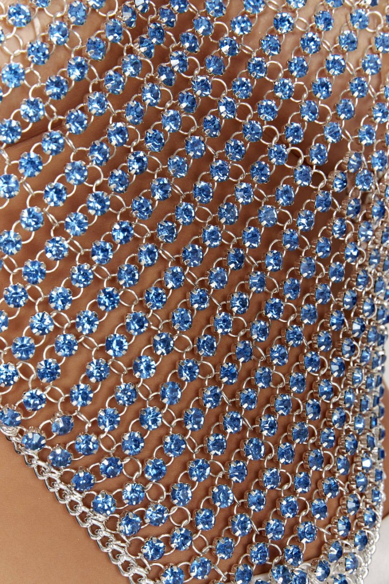 Meshiki Asteria Diamante Halter Azules | IKHA8560