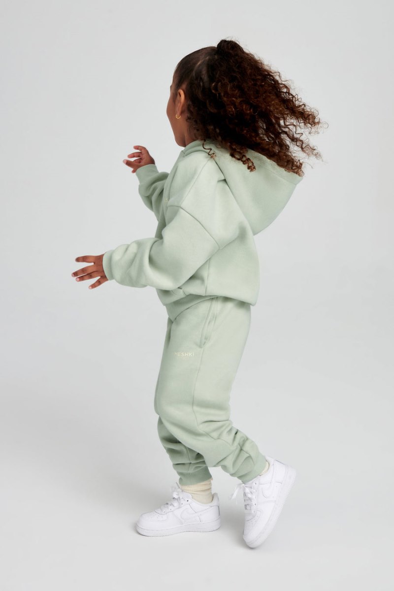 Meshiki Bernie Kids Unisex Verde Claro | XXKC3496