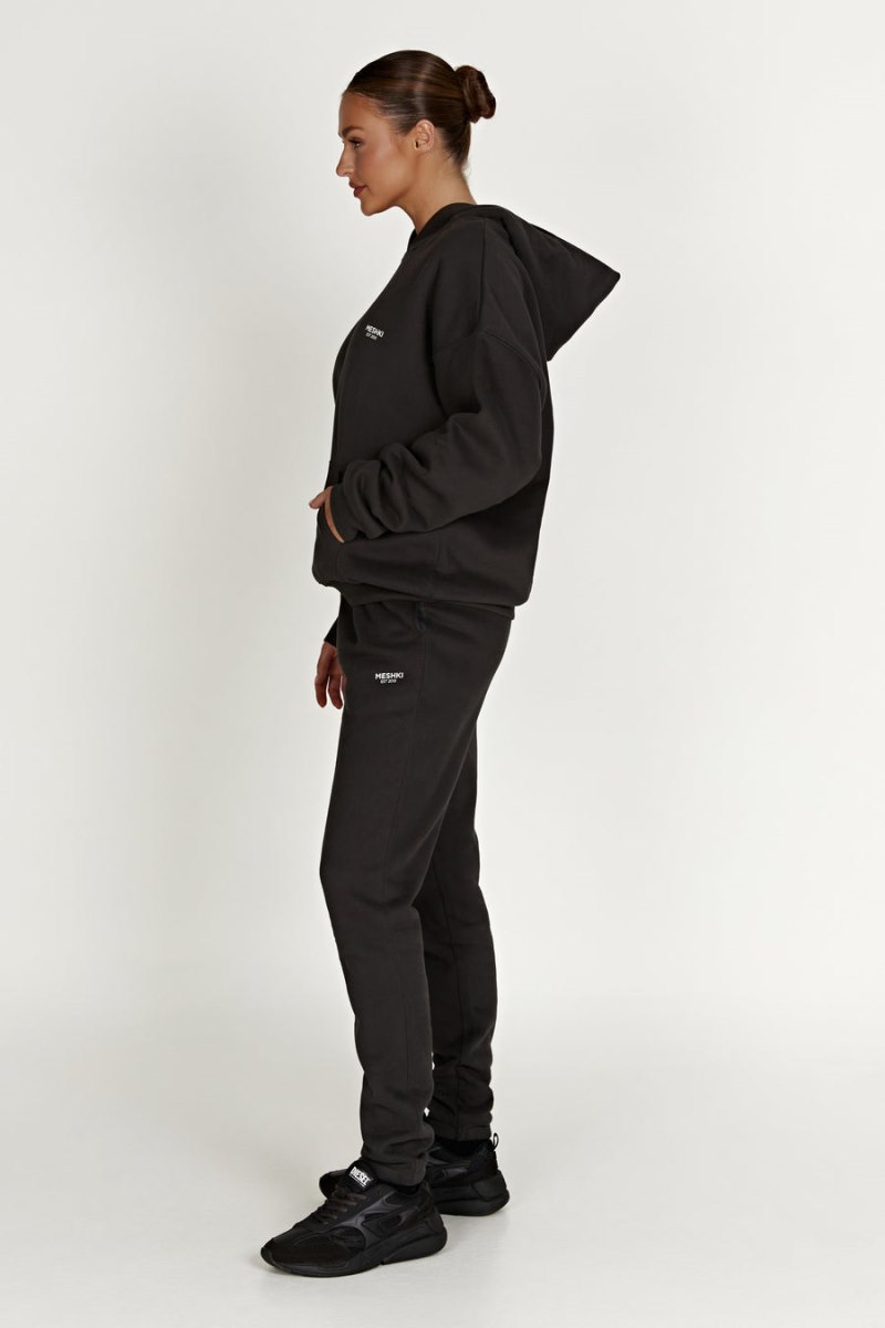 Meshiki Bernie Oversized Unisex Negras | DGQG0260