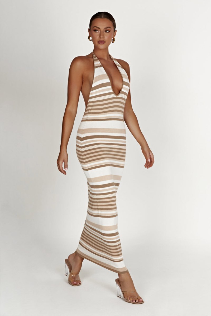 Meshiki Brienne Stripe Creme | IGXR7048