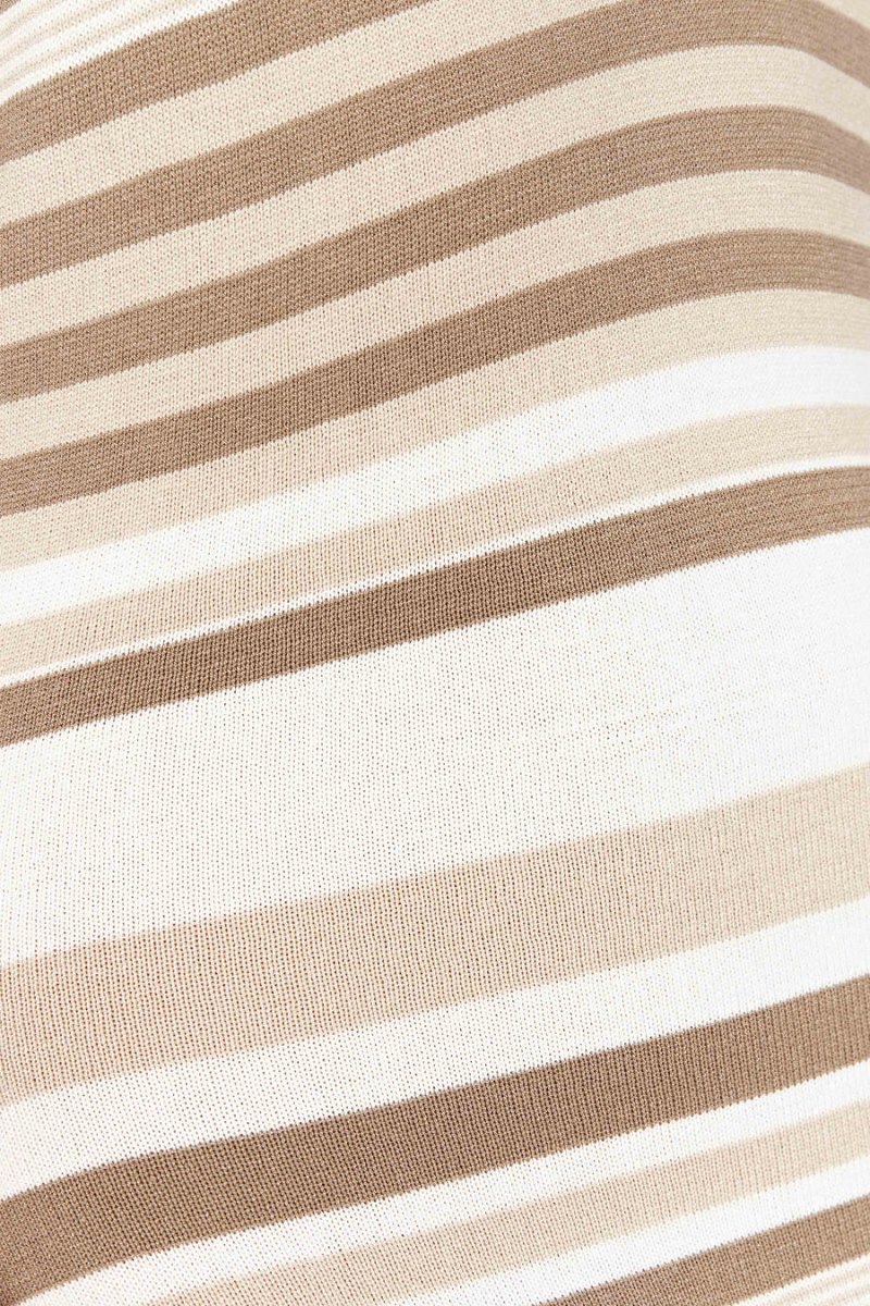 Meshiki Brienne Stripe Creme | IGXR7048