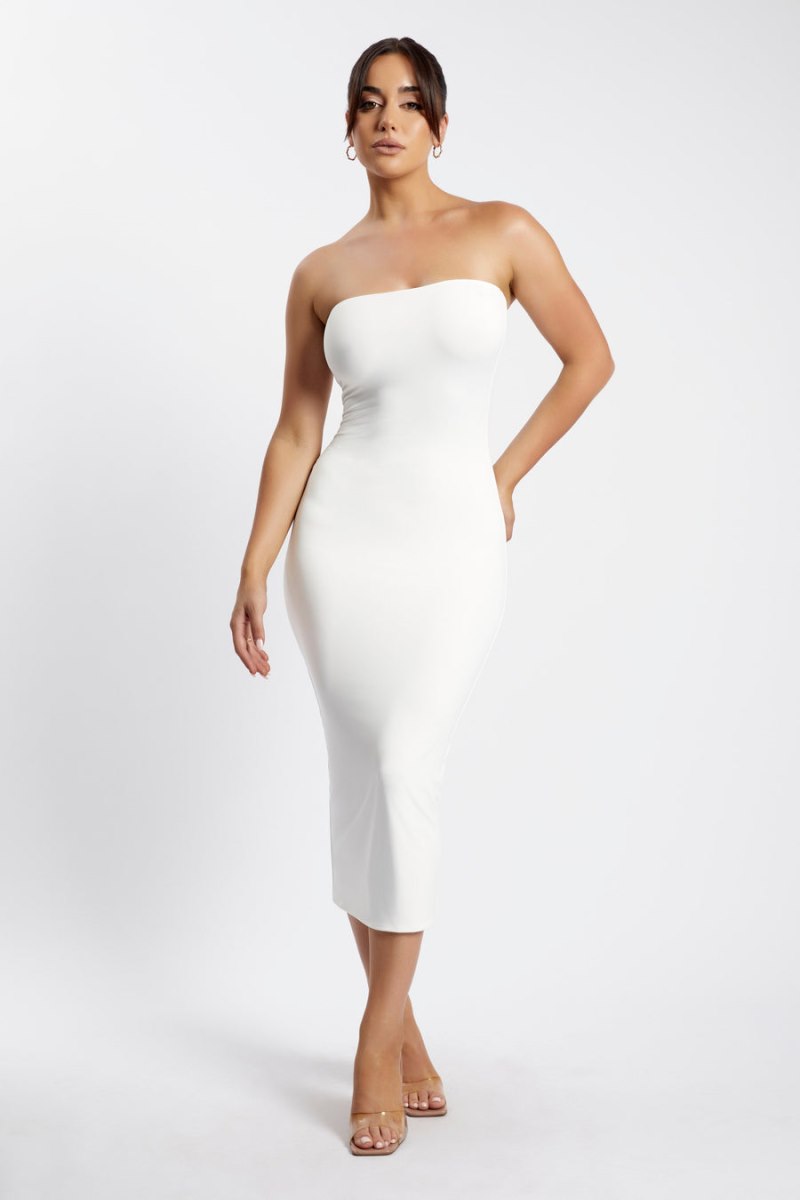 Meshiki Cassidy Strapless Blancas | YFVS2745