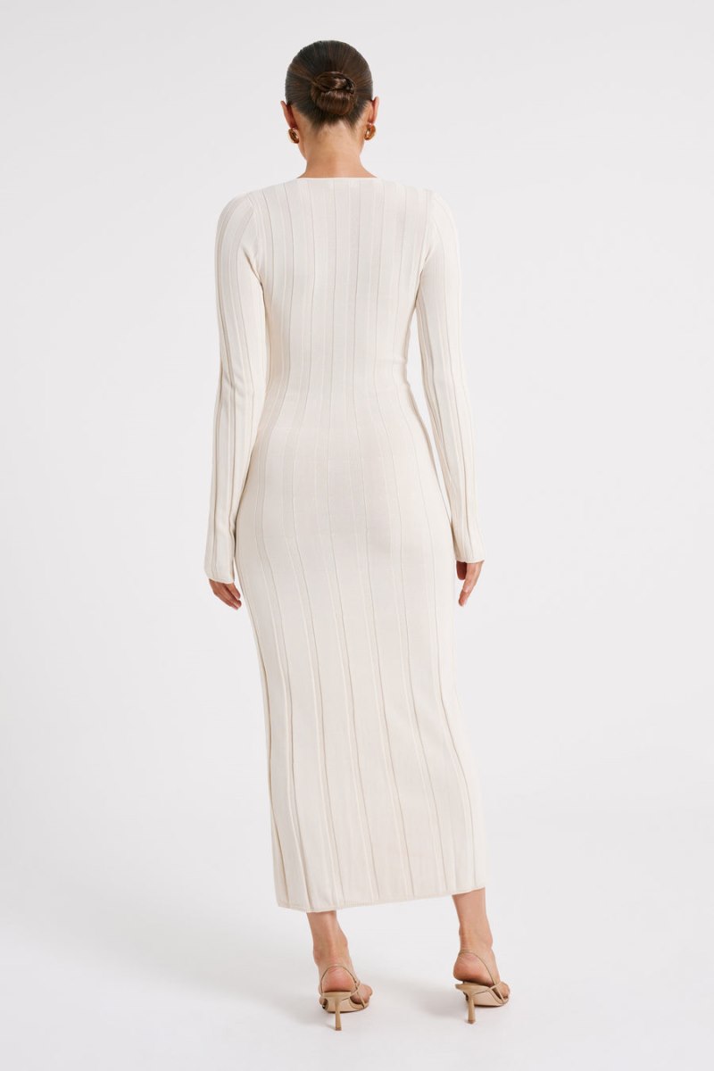 Meshiki Ciara Ribbed Blancas | VBZQ7828