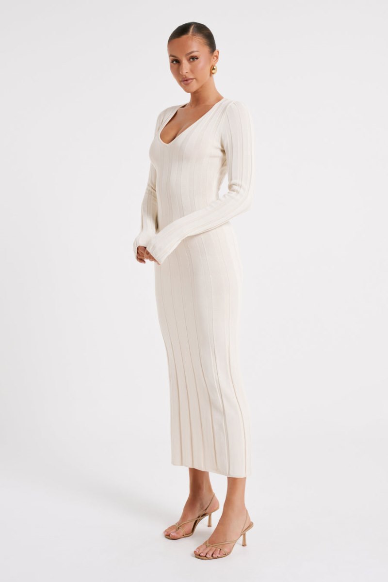 Meshiki Ciara Ribbed Blancas | VBZQ7828