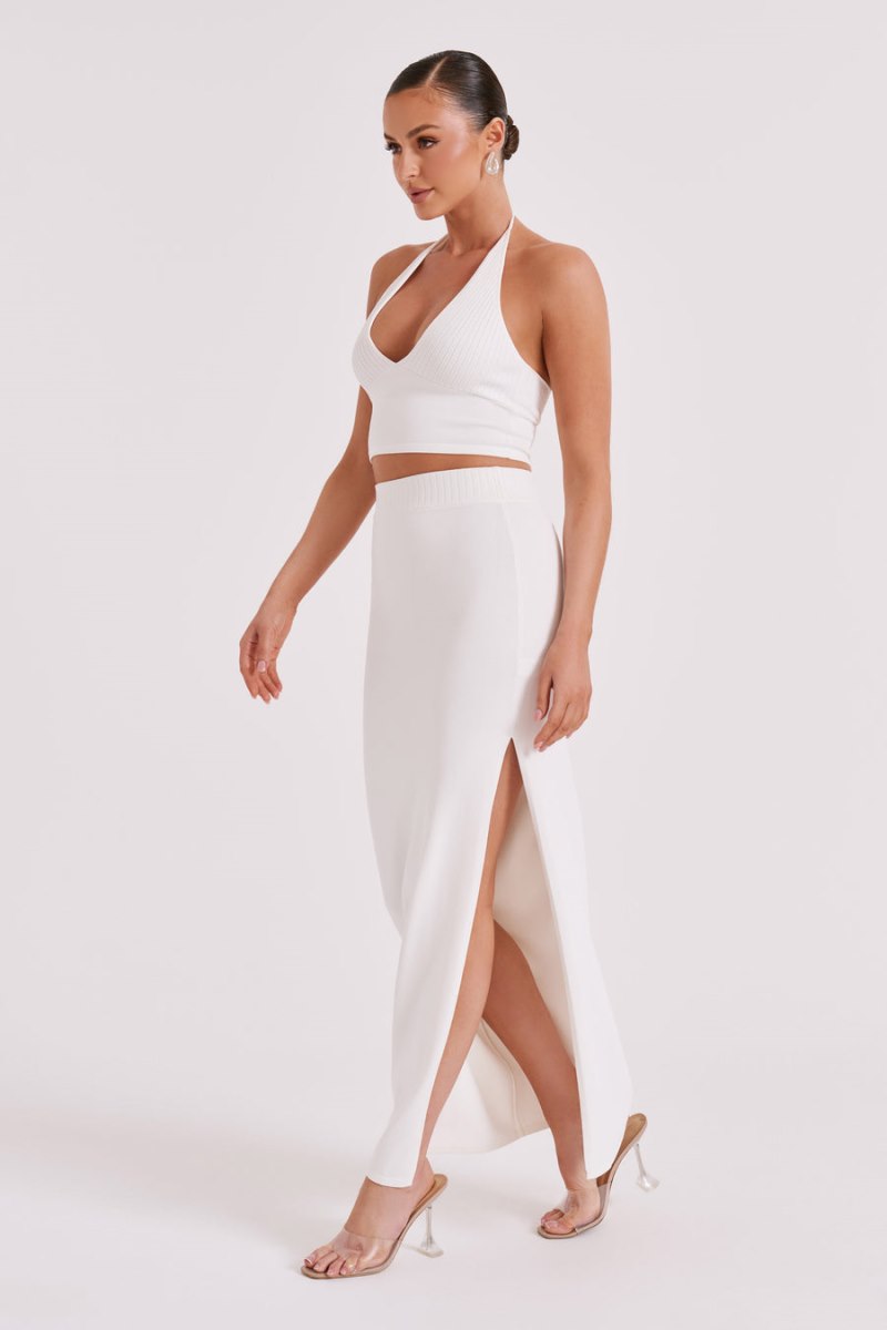 Meshiki Darby Knit Midi Blancas | RGHG2711