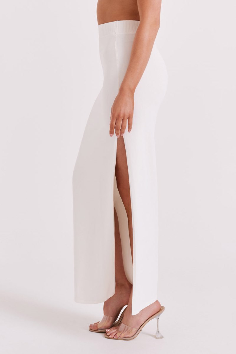 Meshiki Darby Knit Midi Blancas | RGHG2711