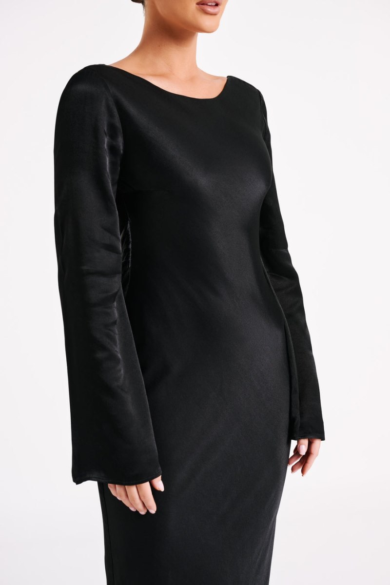 Meshiki Fernanda Long Sleeve Negras | AMTR4768