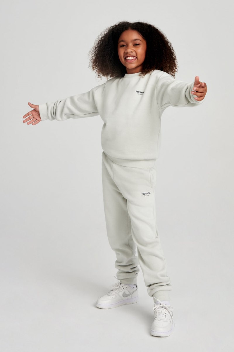 Meshiki Frankie Kids Unisex Gris | SYME1253