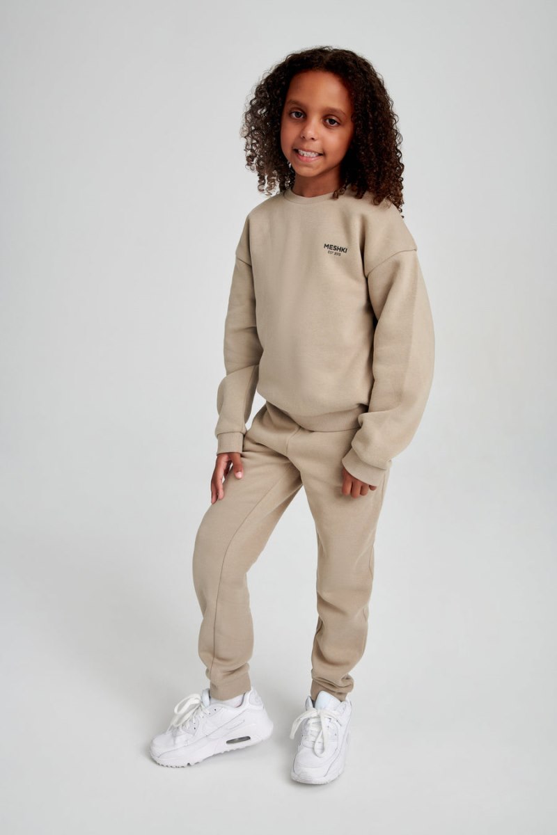 Meshiki Frankie Kids Unisex Marrones | SMCT3348