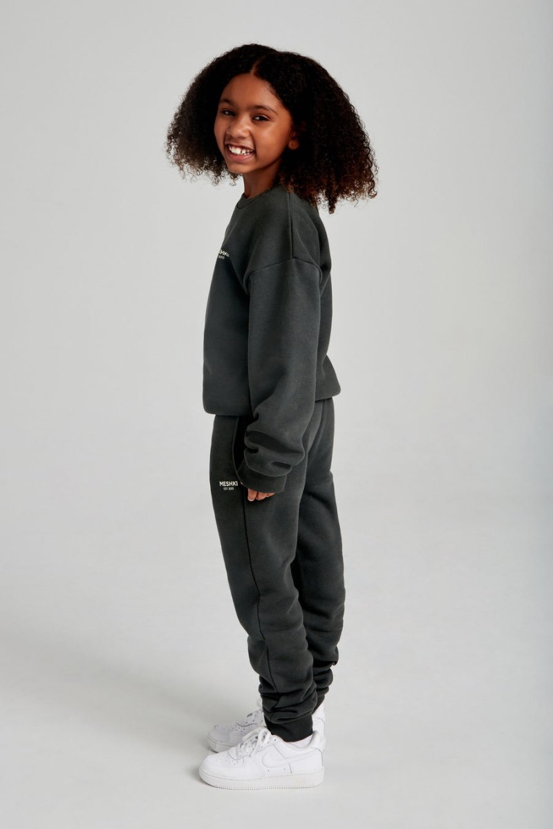 Meshiki Frankie Kids Unisex Negras | VXCE4671