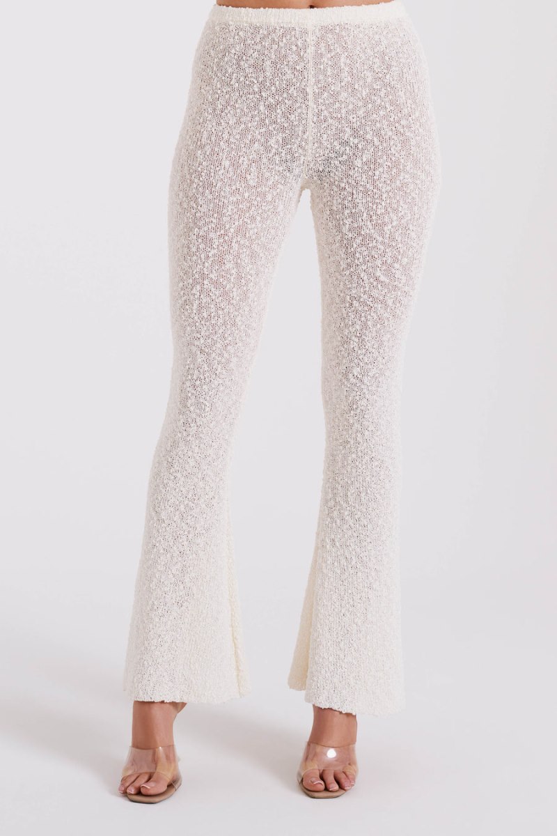 Meshiki Irma Flared Boucle Creme | JDUG0277