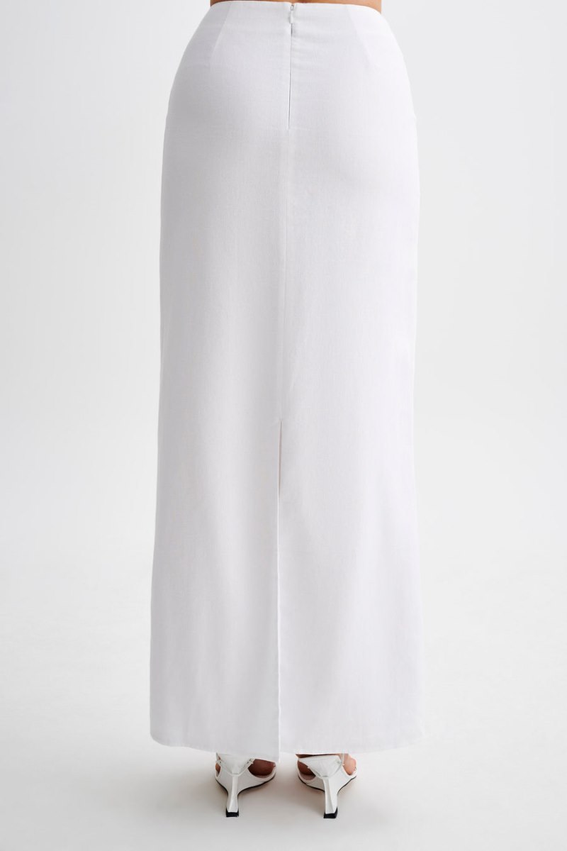 Meshiki Jordan Linen Maxi Blancas | GGJZ6599