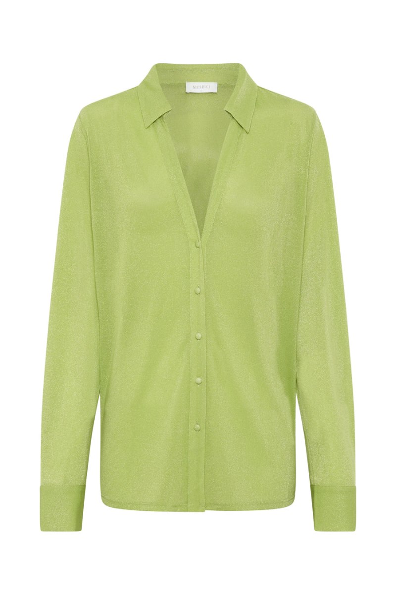 Meshiki Lucille Shimmer Cover Up Lime | MUCU7192