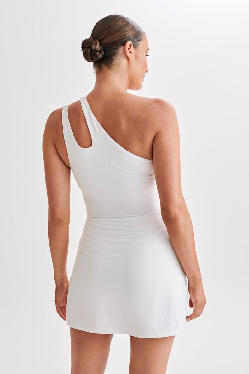 Meshiki Maris One Shoulder Blancas | ZIHG5201