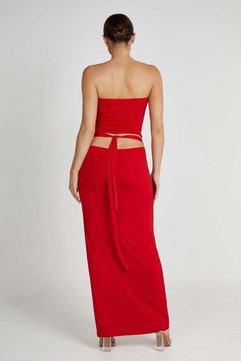 Meshiki Megan Strapless Rose Rojas | XYCQ4483