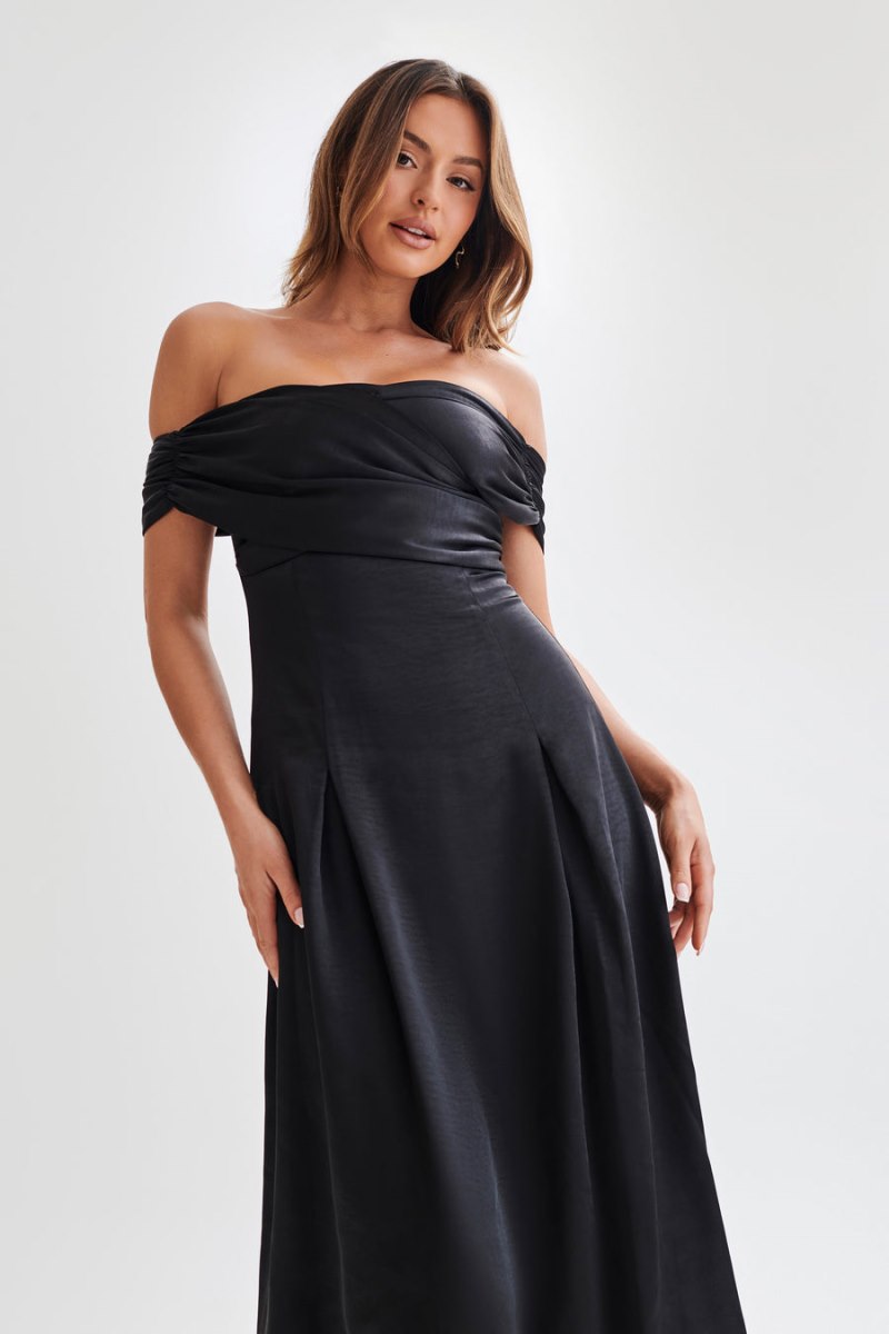 Meshiki Sofie Off Shoulder Negras | ONSJ9633