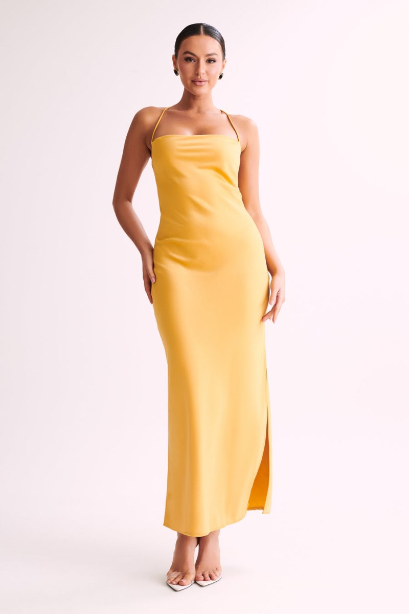 Meshiki Sydney Straight Neck Slip Amarillo | PGYV4805