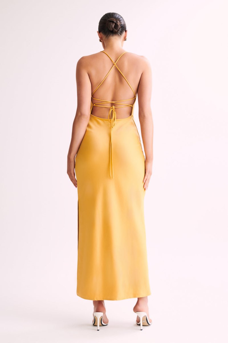 Meshiki Sydney Straight Neck Slip Amarillo | PGYV4805