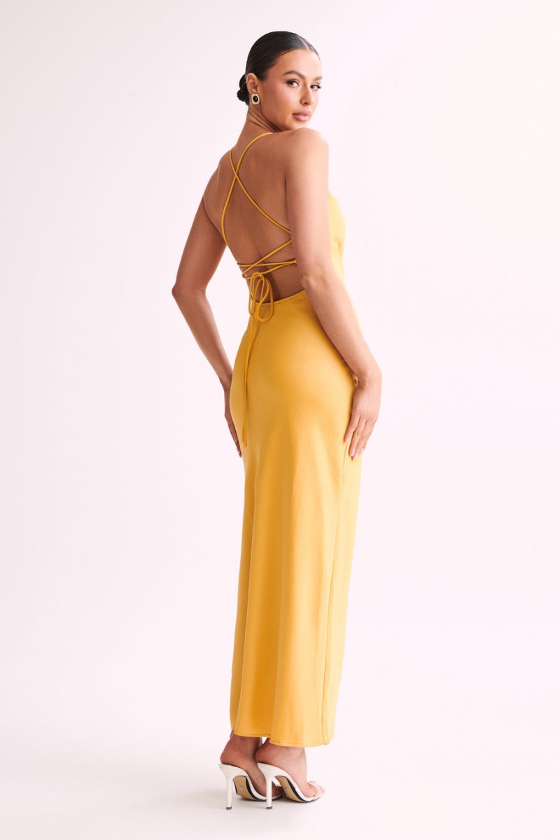 Meshiki Sydney Straight Neck Slip Amarillo | PGYV4805