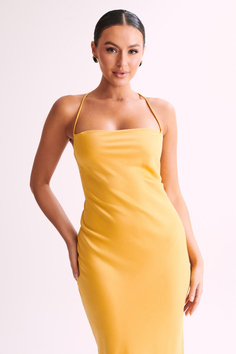 Meshiki Sydney Straight Neck Slip Amarillo | PGYV4805