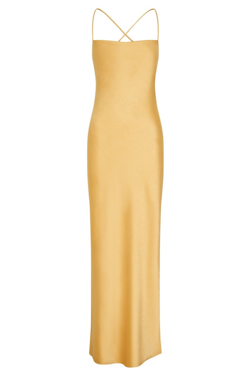 Meshiki Sydney Straight Neck Slip Amarillo | PGYV4805