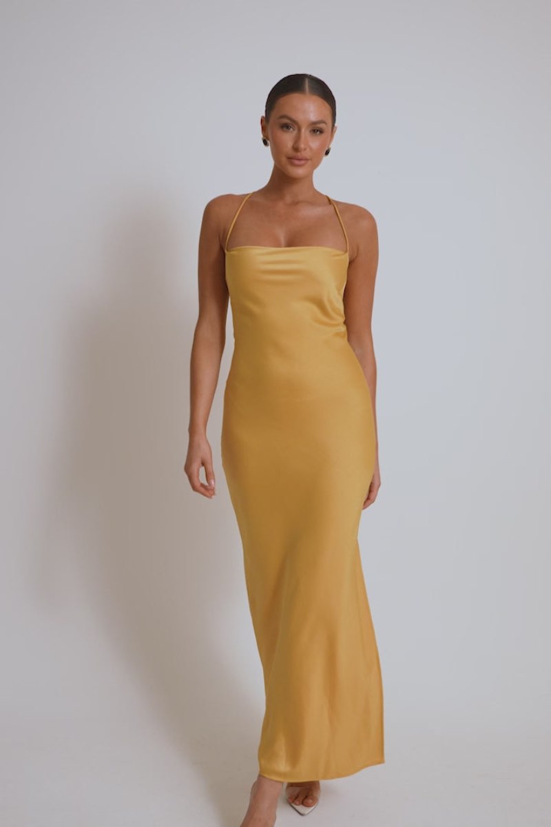 Meshiki Sydney Straight Neck Slip Amarillo | PGYV4805