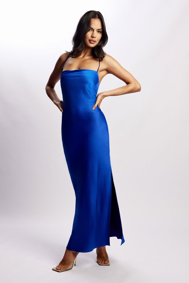 Meshiki Sydney Straight Neck Slip Azules | YSHM1921